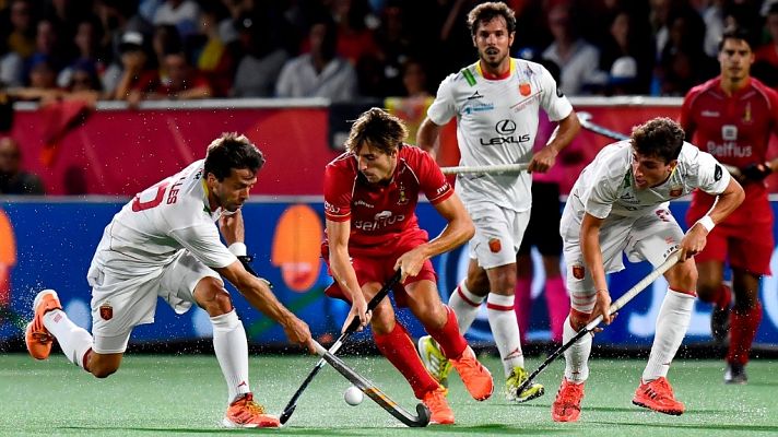 Hockey hierba y sala - Cto. de Europa Masculino. Final: Bélgica - España