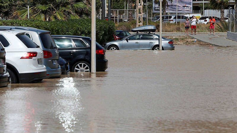 Un total de 14 provincias españolas, en alerta por precipitaciones intensas o tormentas