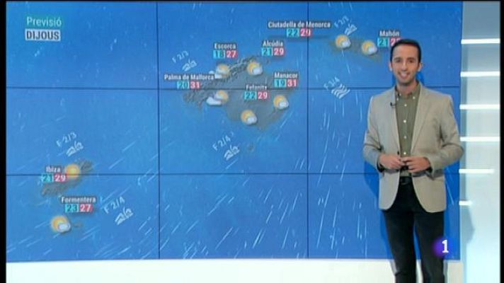 Informatiu Balear - El temps a les Illes Balears - 28/08/19