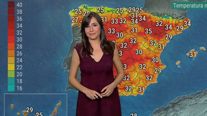 El tiempo - Intensas tormentas en Pirineos y fuerte viento en Canarias y Estrecho