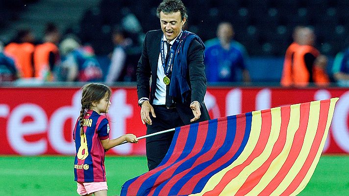 Telediario 1 - Luto en el fútbol español por la muerte de la hija de Luis Enrique