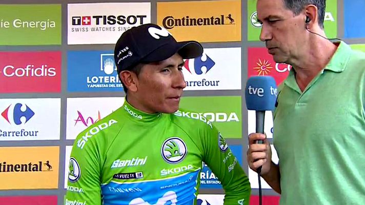 Vuelta ciclista a España - Vuelta 2019 | Nairo Quintana: "Ha salido todo como estaba previsto"