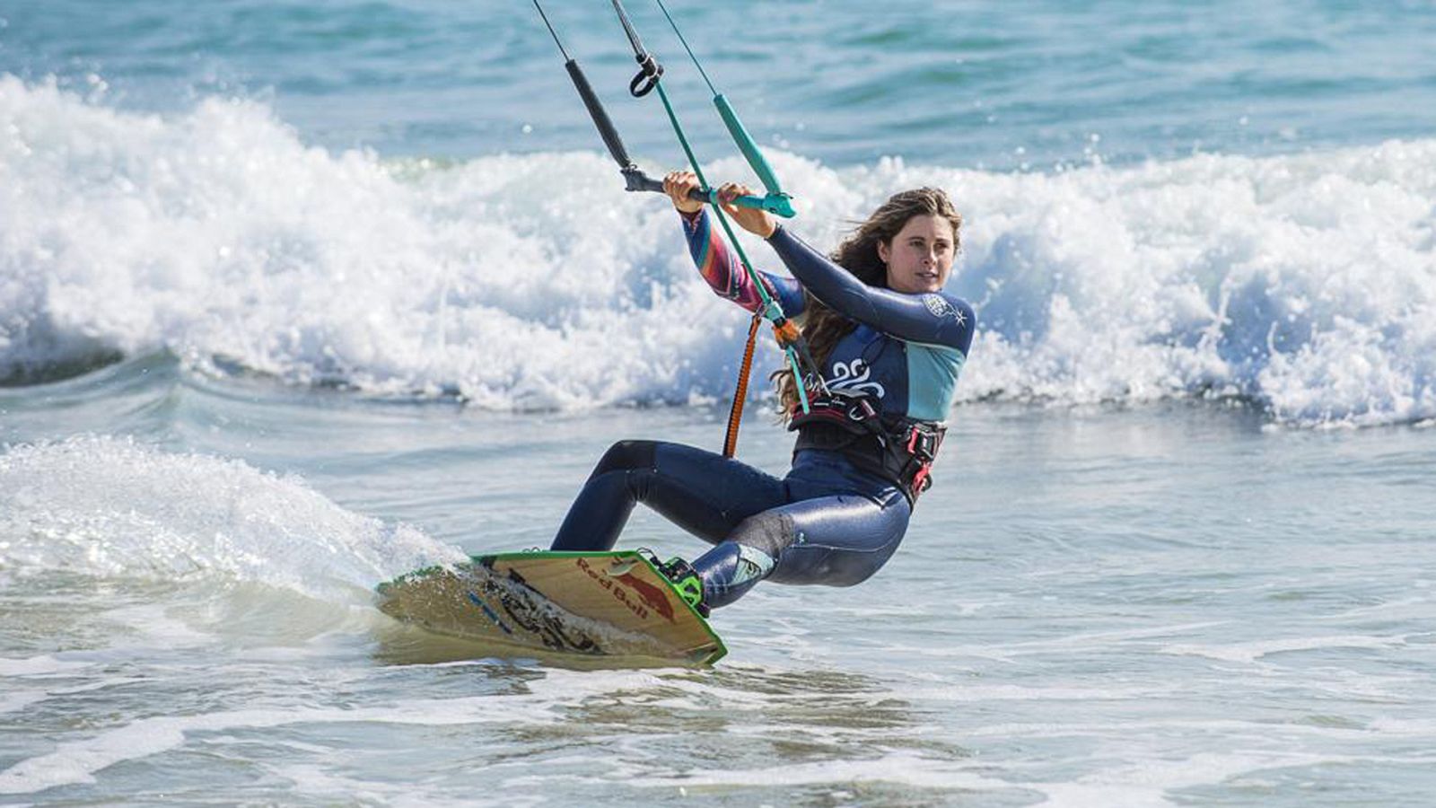 Gisela Pulido sueña con ser campeona olímpica de Kite Surf