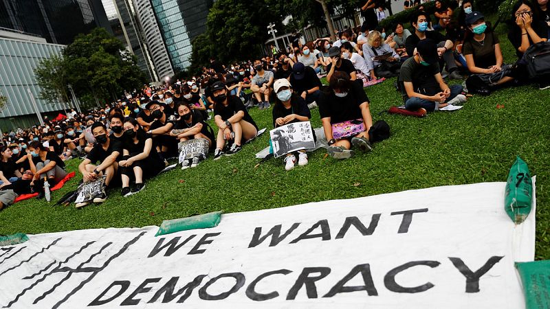 Los estudiantes de Hong Kong toman el relevo de las protestas prodemocracia con una huelga