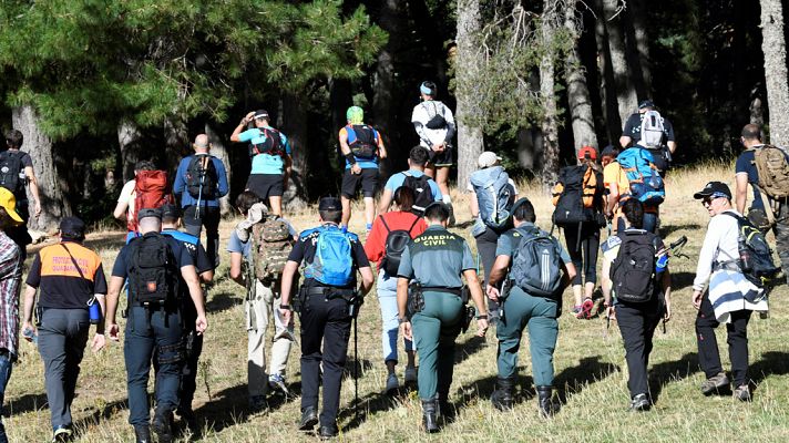 Telediario 1 - 70 voluntarios colaboran este martes en la búsqueda de Blanca Fernández Ochoa