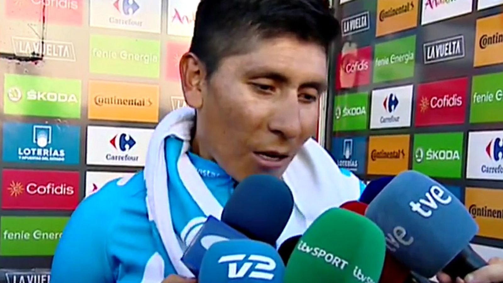 Vuelta 2019: Declaraciones de Nairo Quintana - RTVE.es - Vuelta ciclista a España | Ver