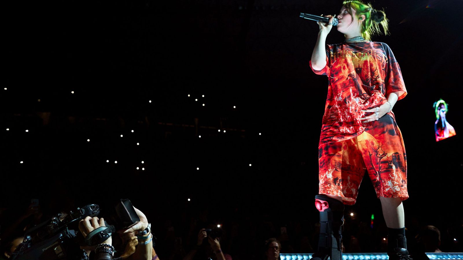 Billie Eilish ofrece su primer concierto en Madrid