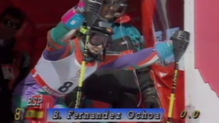 Deportes en el Archivo de RTVE - Blanca Fernández Ochoa gana el bronce en Albertville