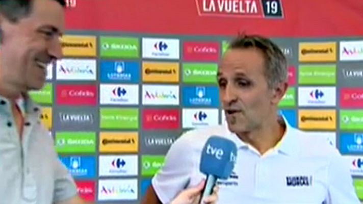 Vuelta ciclista a España - Vuelta a España 2019 | Odriozola: "Le dije a Iturria que atacara con alma y corazón, que es como nosotros ganamos las carreras"