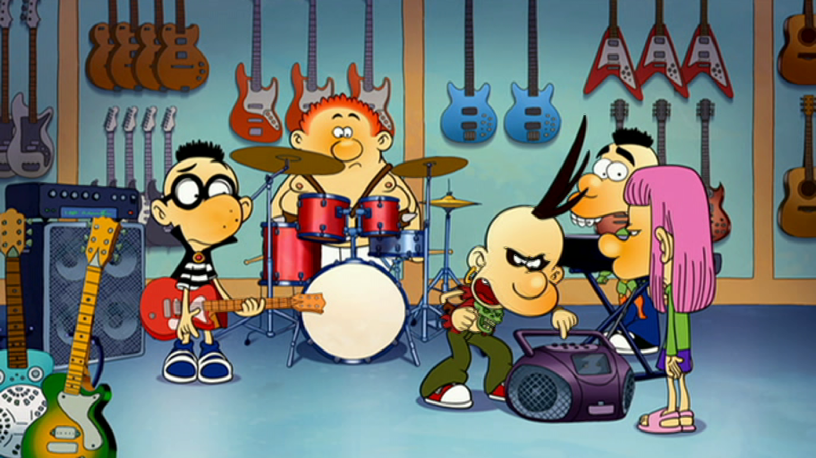 Los mechas negros - Titeuf | Ver