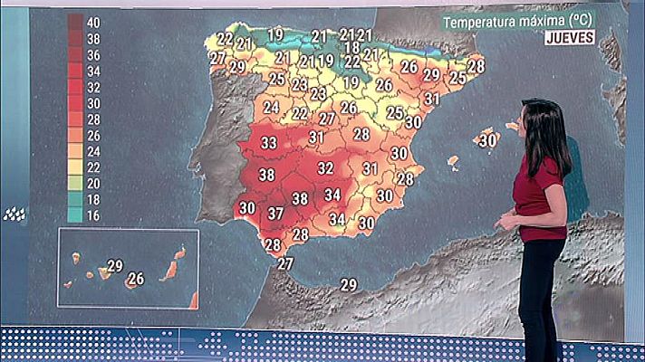 El tiempo - Notable bajada temperaturas en la mitad norte peninsular y lluvias en el noreste y sureste