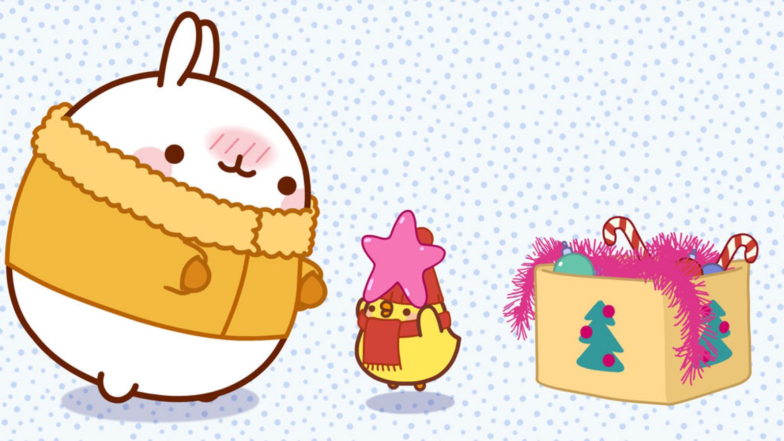 El árbol de navidad - Molang | Ver