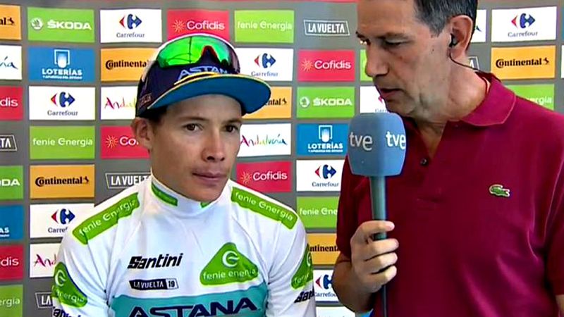 Vuelta a España 2019 | Miguel Ángel López: "En un puerto tan corto es muy difícil hacer diferencias"