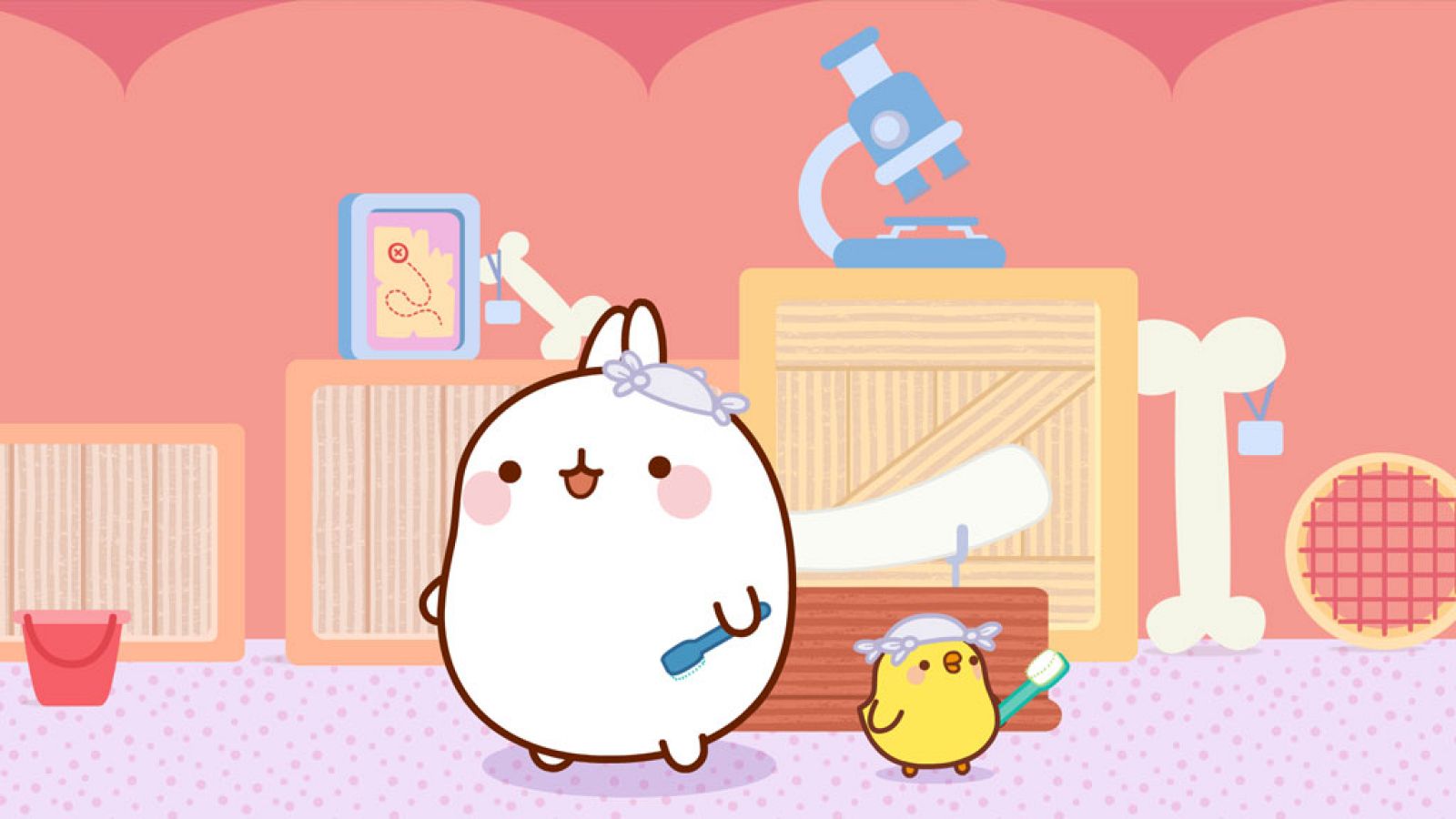 Los arqueólogos - Molang | Ver