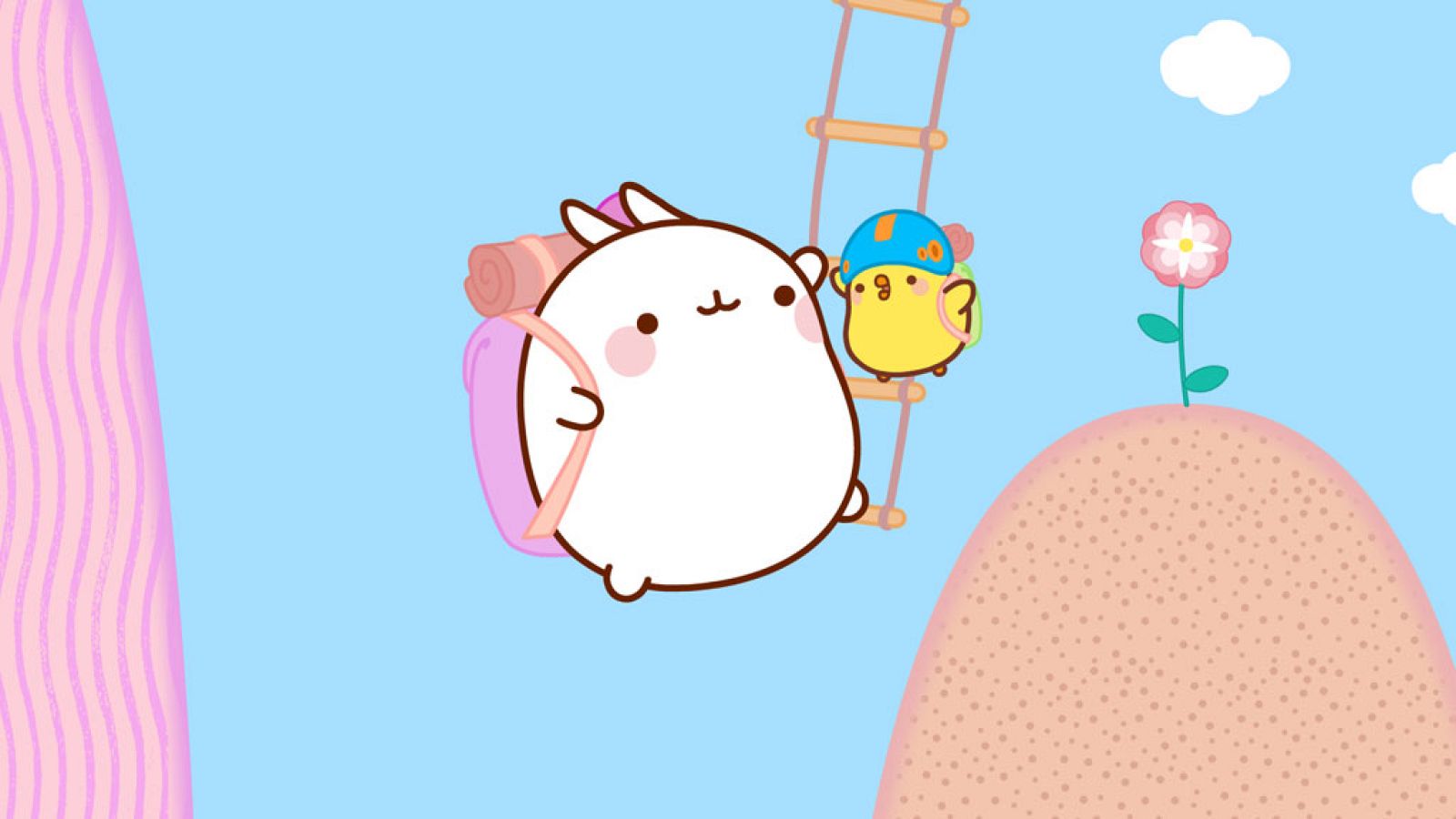 La flor de la montaña - Molang | Ver