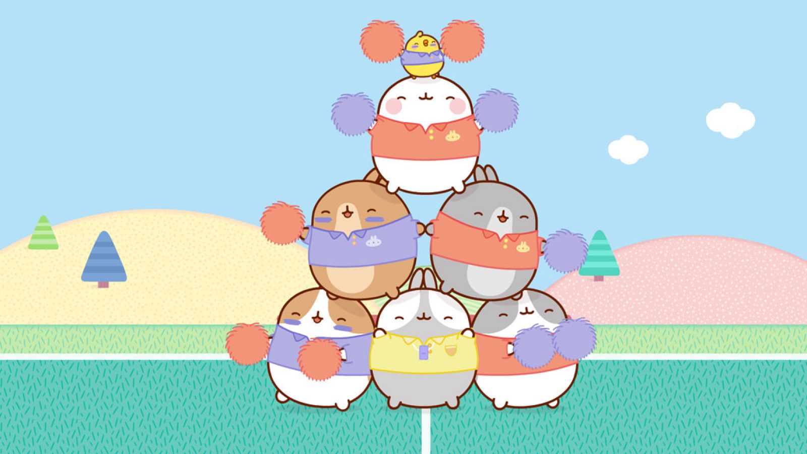 Un partido de rugby amistoso - Molang | Ver