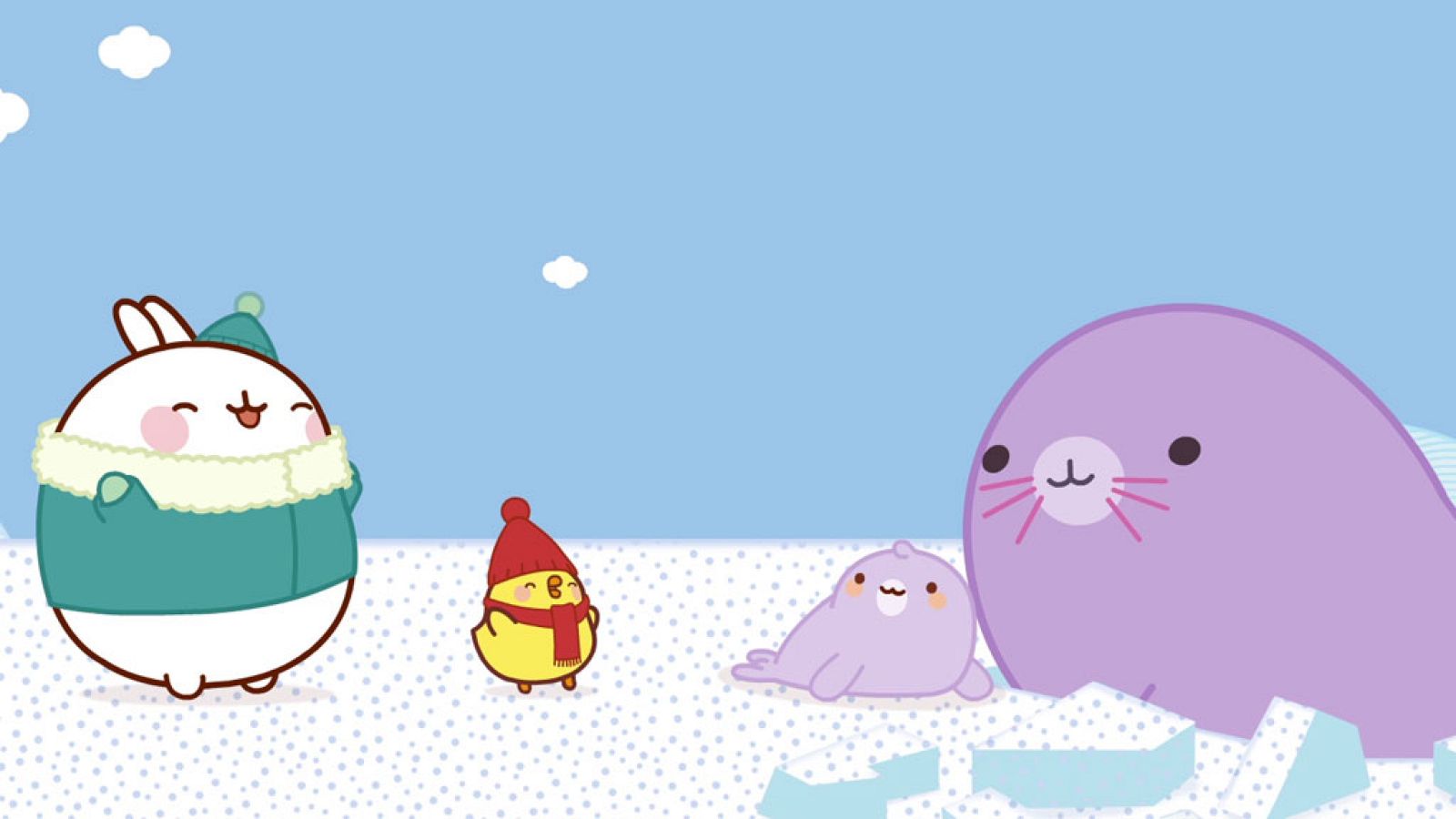 El bebé foca - Molang | Ver