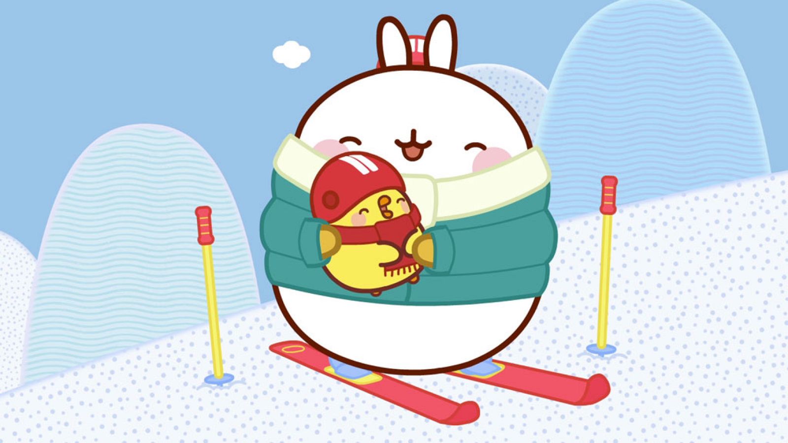 Esquí - Molang | Ver