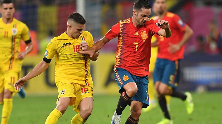 Telediario 1 - Sarabia y su debut con la selección: "Solo están los elegidos y me ha costado pero es un sueño"