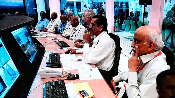 Informativo 24h - La India pierde el contacto con la sonda Chandrayaan-2 durante el alunizaje