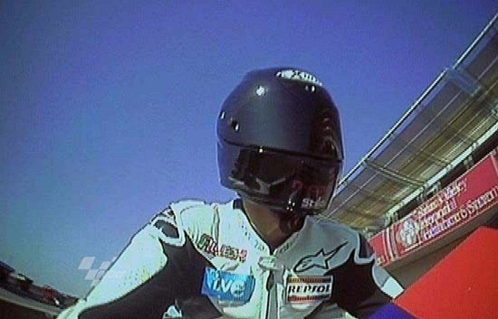 Vuelta de reconocimiento de Álex Crivillé al circuito de Laguna Seca.