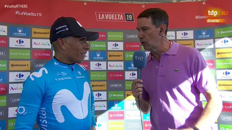 Vuelta 2019 | Quintana: "No vamos a ponernos a llorar" - Vuelta ciclista a España | Ver