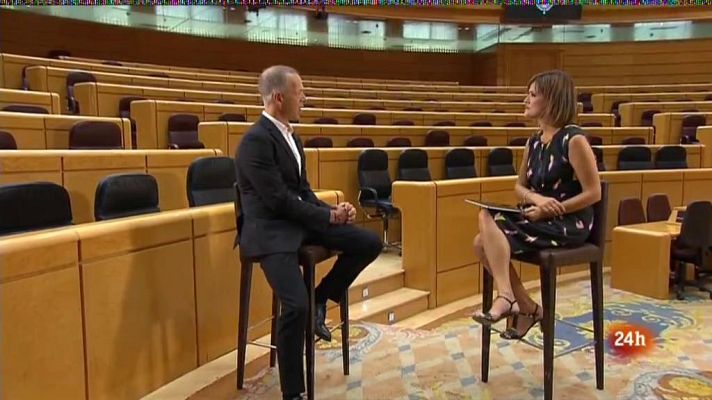 Parlamento - Ander Gil, portavoz del PSOE en el Senado