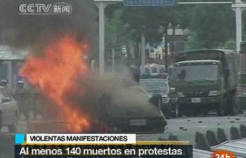 140 muertos en enfrentamientos ente policía y minoría musulmana china