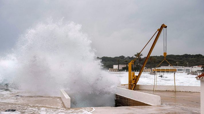 El tiempo - Chubascos y tormentas torrenciales en Cataluña y Baleares