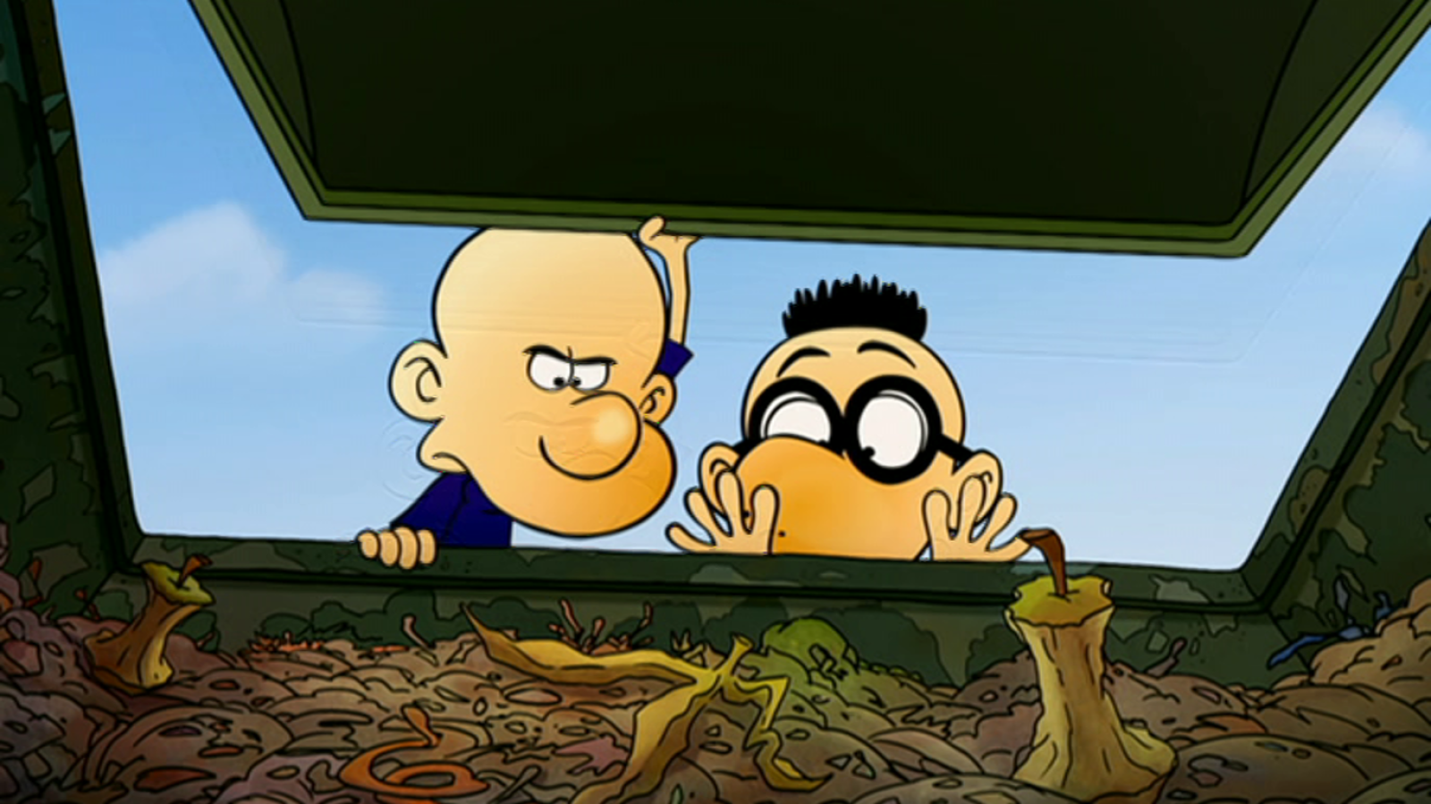 Los repugnantes gusanos gigantes - Titeuf | Ver