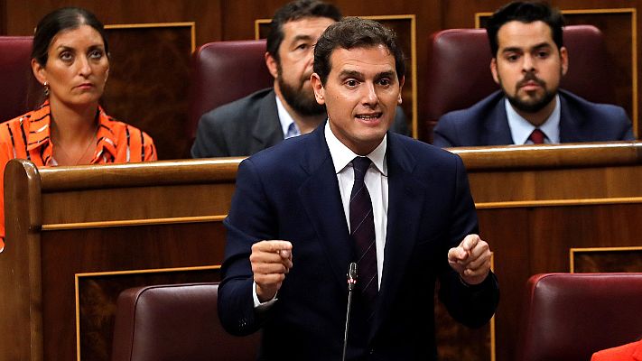 Informativo 24h - Rivera pide aplicar el 155 y Sánchez le llama "hipócrita"