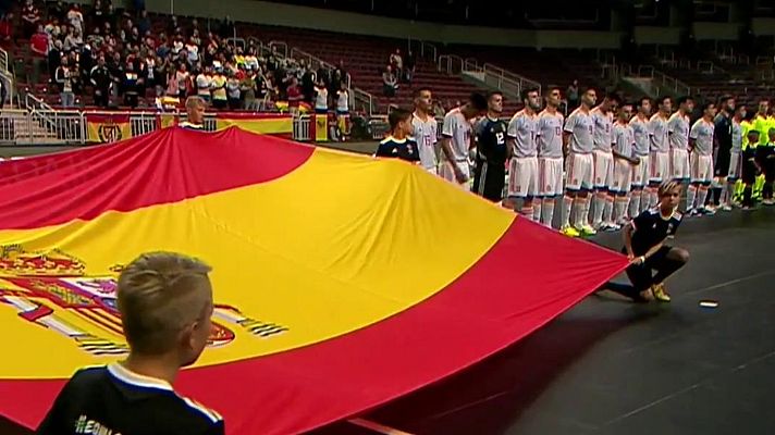Fútbol Sala - Campeonato de Europa sub-19: España - Holanda