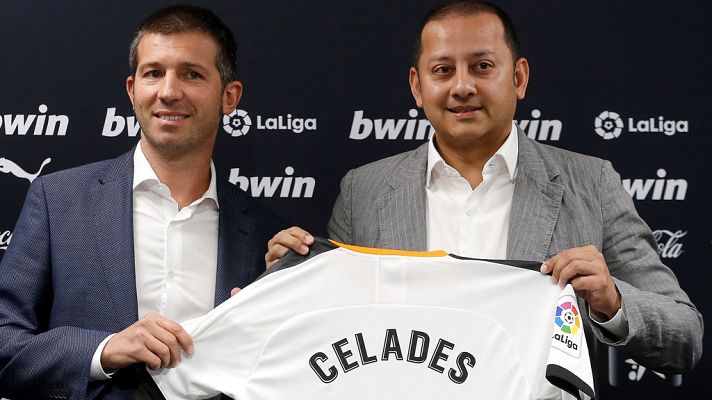 Telediario 1 - El Valencia destituye a Marcelino y Celades se convierte en su sutituto