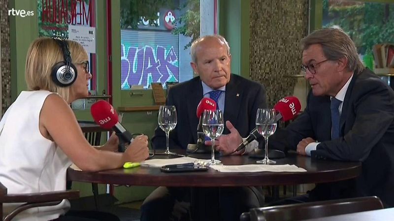 Un cafè d'idees amb Gemma Nierga - Artur Mas i José Montilla han coincidit a lamentar la manca d'acord per a formar govern a Espanya