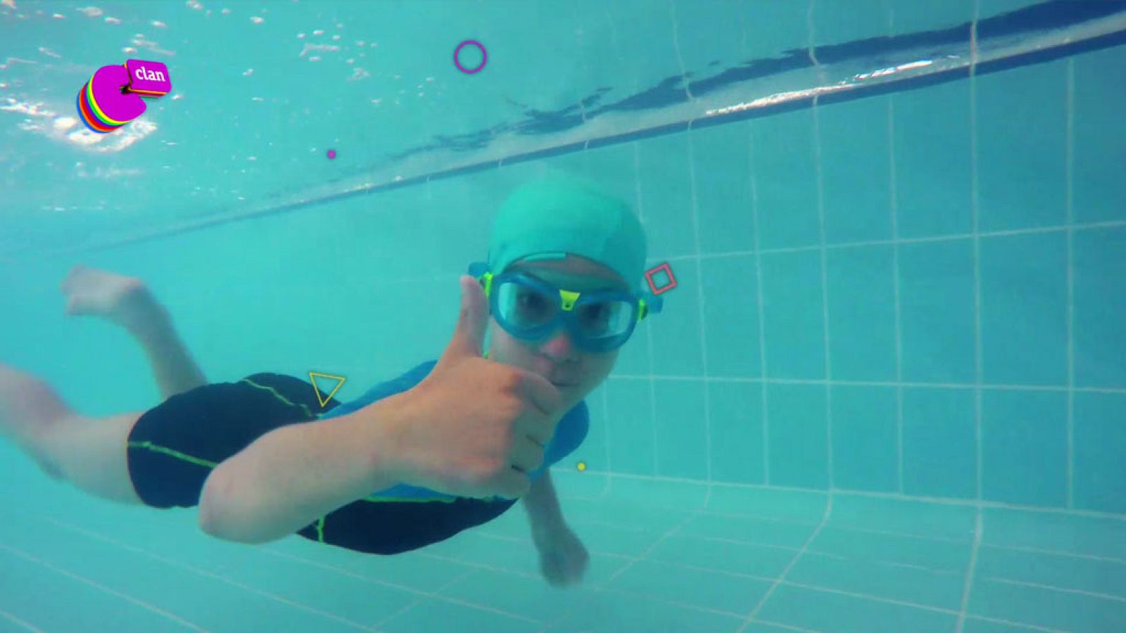 Diego, un fenómeno de la natación - Club Clan | Ver