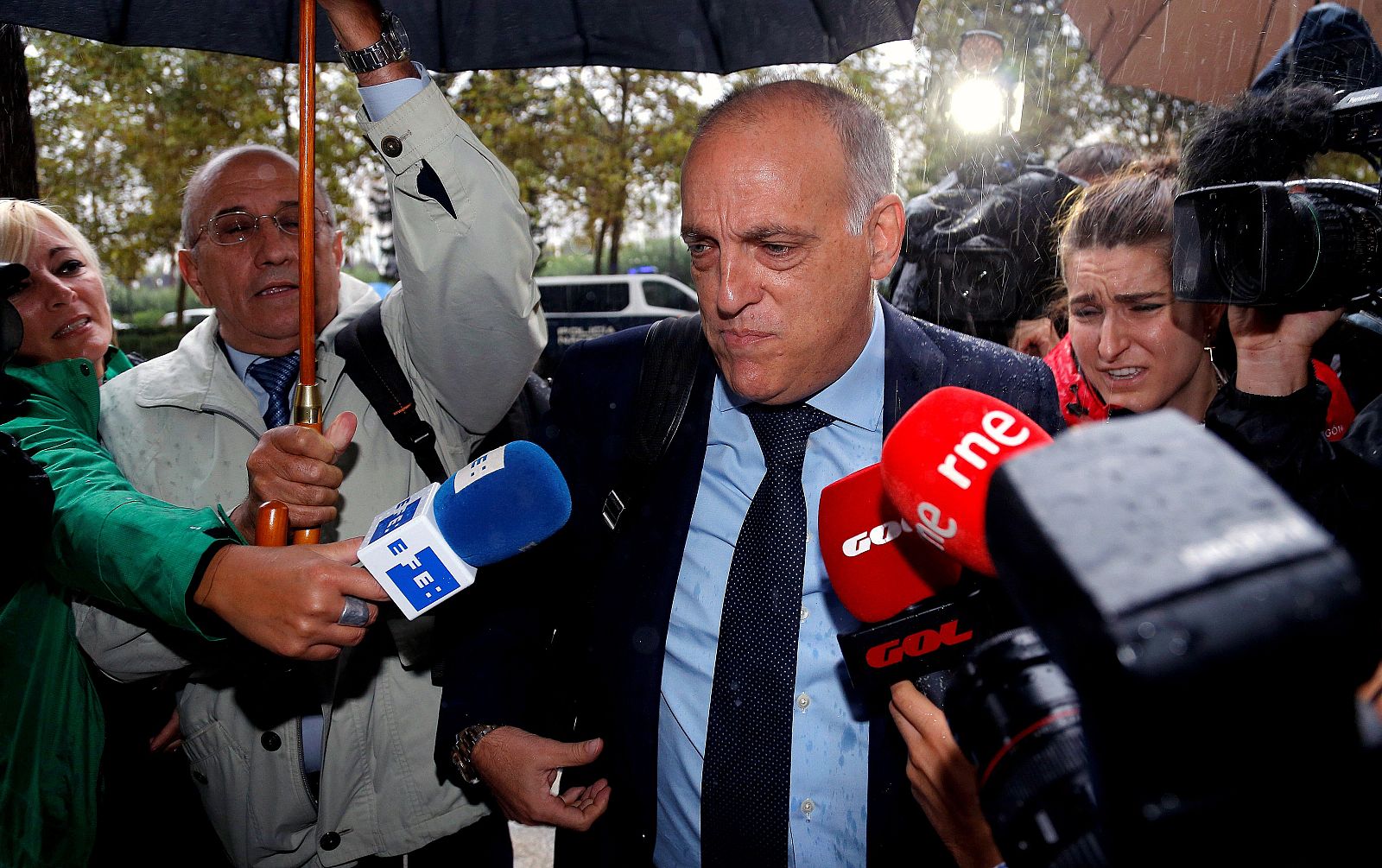 Tebas declara como testigo en el juicio del supuesto amaño del Levante - Zaragoza - RTVE.es | Ver