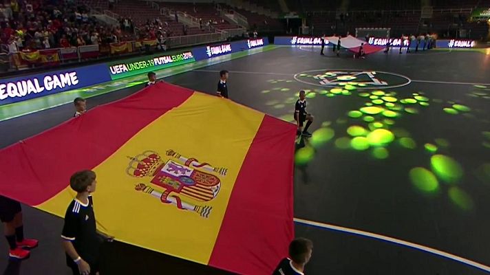 Fútbol Sala - Cto. de Europa sub-19. 2ª Semifinal: España - Polonia