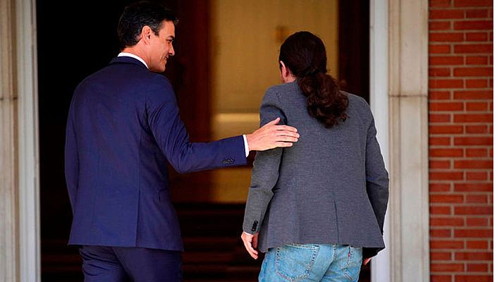 Telediario 1 - Sánchez rechaza la última oferta de Podemos: una coalición a prueba hasta sacar adelante los Presupuestos