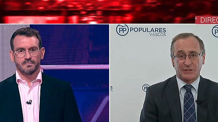 La noche en 24h - "Las cosas propias del País Vasco las defenderemos"