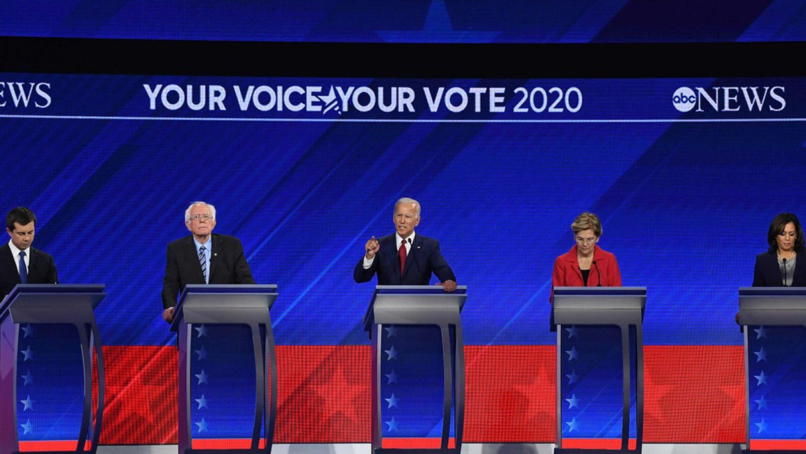 Estados Unidos: Los demócratas celebran el primer debate de las primarias con todos los favoritos