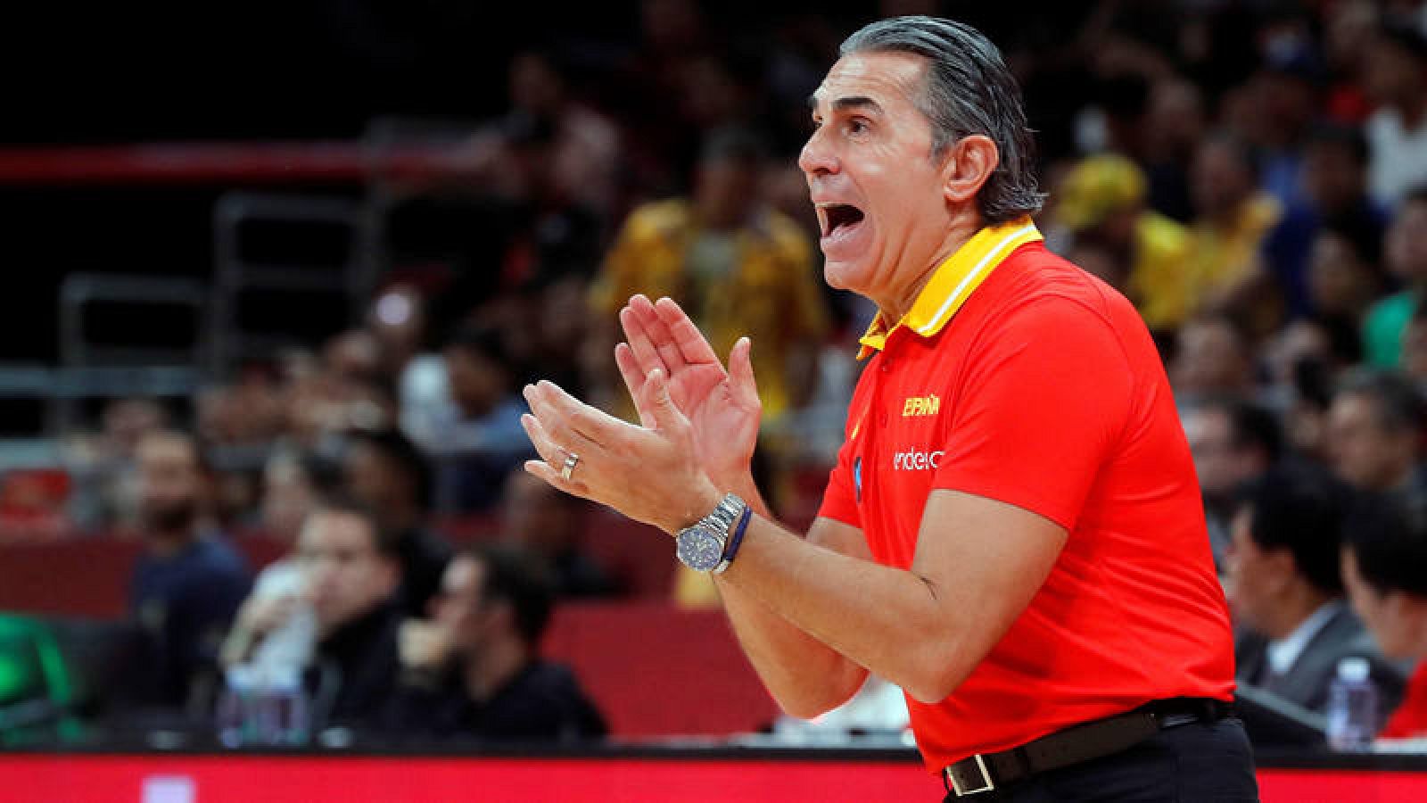 Mundial de baloncesto 2019 - Scariolo, Gasol, Ricky, Juancho y Llull, felices - RTVE.es | Ver