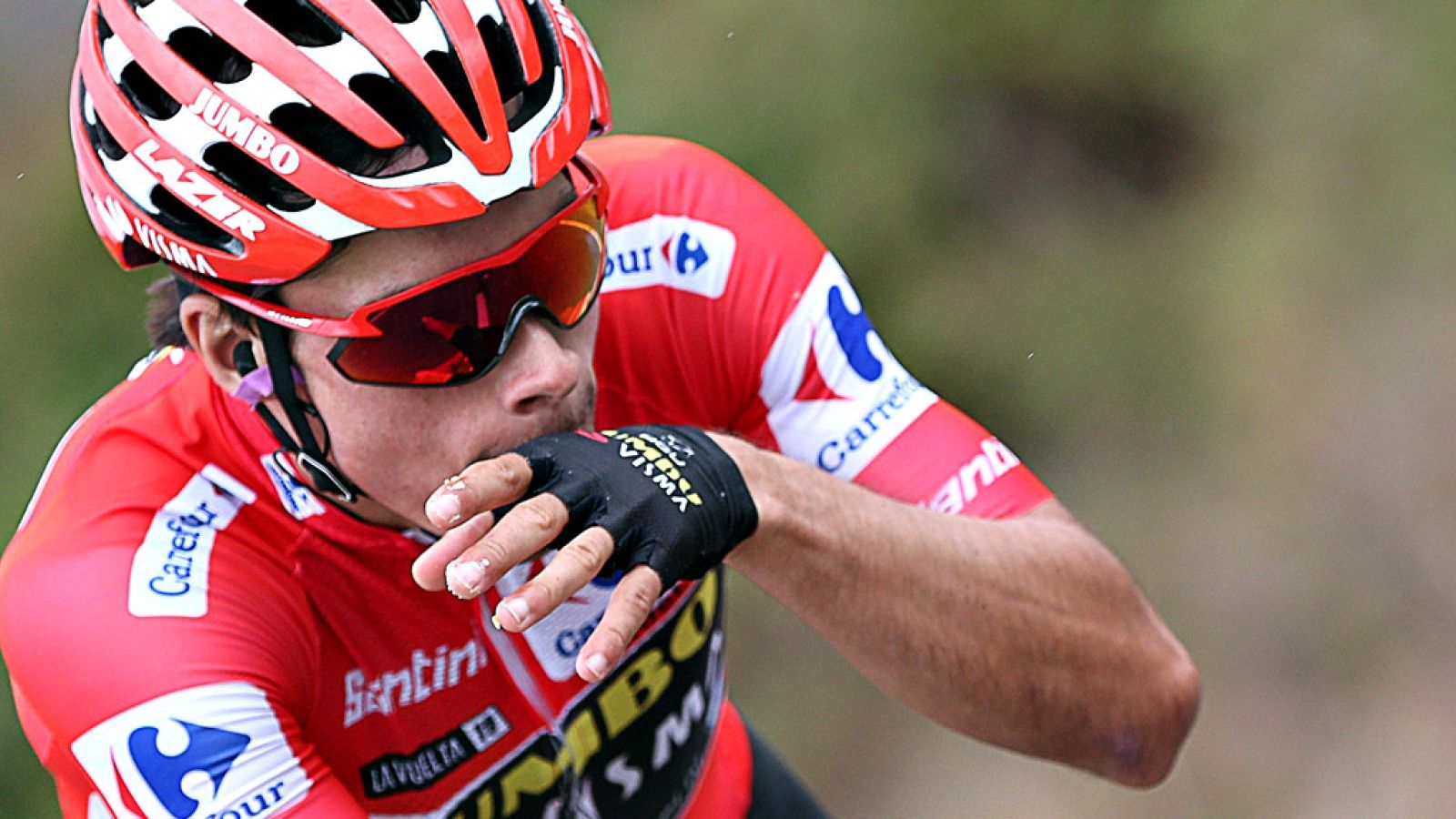 Vuelta 2019: Roglic y López se caen, Movistar se pone a tirar - Vuelta ciclista a España | Ver