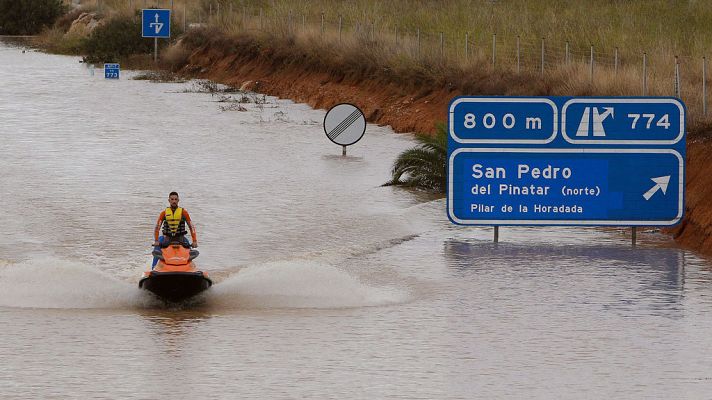 El tiempo - La gota fría avanza hacia el oeste y se refuerza la alerta en 9 provincias