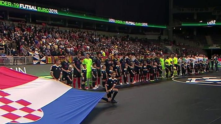 Fútbol Sala - Campeonato de Europa sub-19. Final: Croacia - España