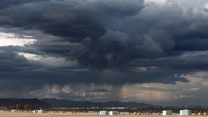 Telediario 1 - El aumento de las temperaturas provocado por el cambio climático provocará que las DANA sean más frecuentes