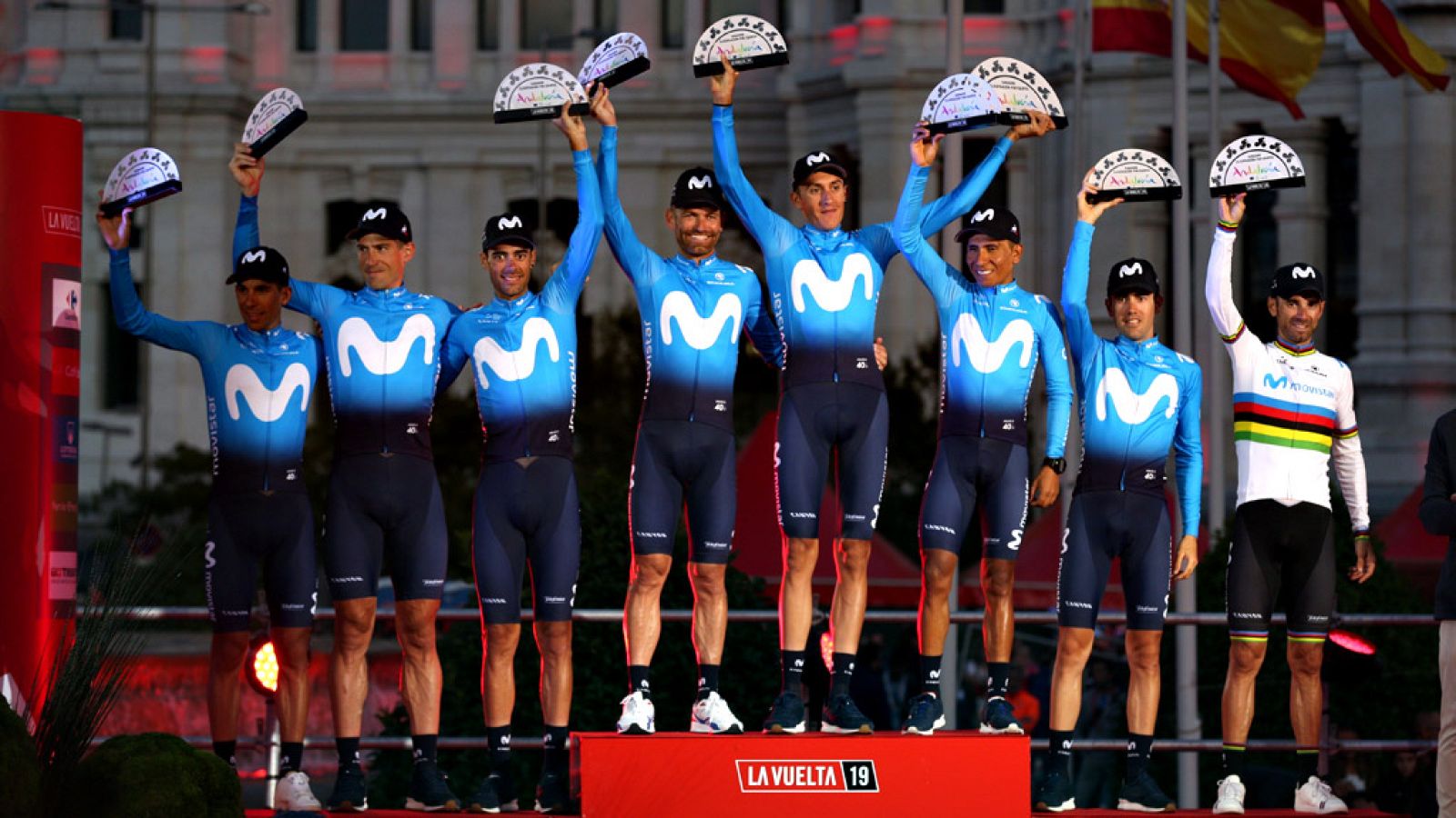 Vuelta 2019: Movistar mejor equipo de la Vuelta - Vuelta ciclista a España | Ver