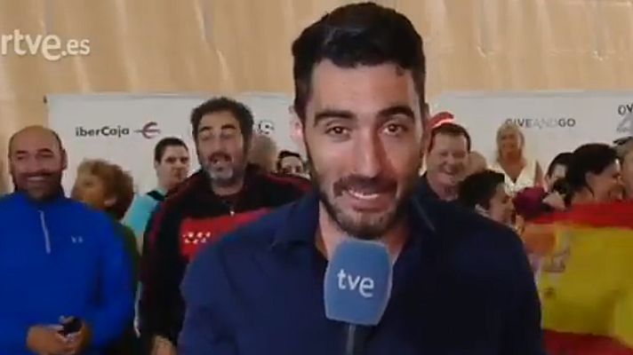Telediario 1 - Así se ha vivido en España la final de Pekín