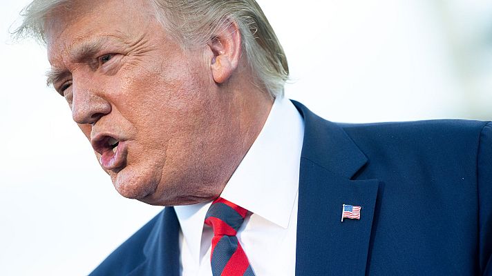 Telediario 1 - Trump dice que EE.UU. está "cargado y listo" para responder al ataque en A.Saudí