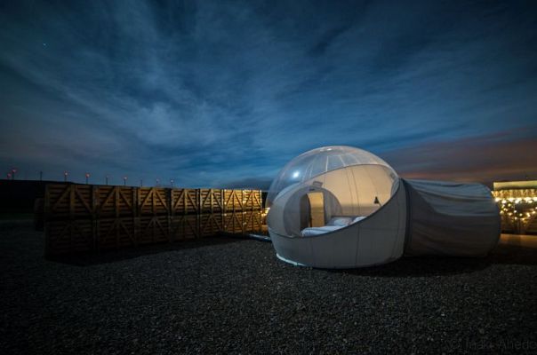 A partir de hoy - Pasamos la noche en un "hotel burbúja"