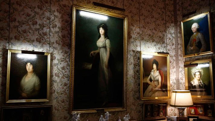 Telediario 1 - El Palacio de Liria, la residencia de la Casa de Alba, se podrá visitar a partir de este jueves